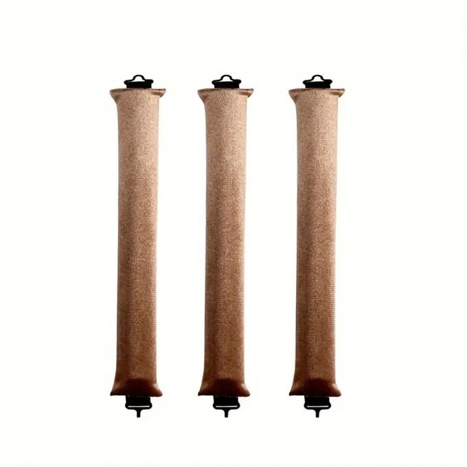 Heatless curls - set van 3 - Kaki