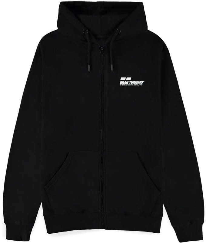 Gran Turismo - Logo Vest met capuchon - M - Zwart