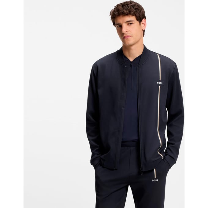 BOSS Game Full Zip Trainingsjack Heren