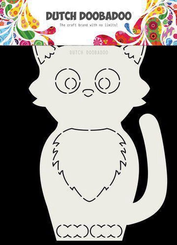Dutch Doobadoo Card Art Kat A5 470.713.767