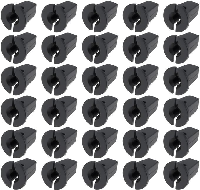 Dailygoods - 30 Stuks Bevestigingsclips Voorbumper