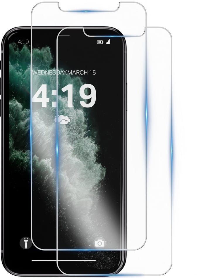 Screenprotector - Geschikt voor iPhone 11 Pro / X/Xs Tempered Glas screen protector - 2 stuks Beschermglas