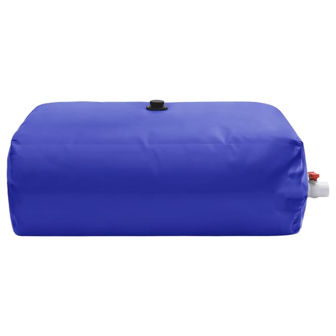 vidaXL - Watertank - met - kraan - opvouwbaar - 1000 - L - PVC