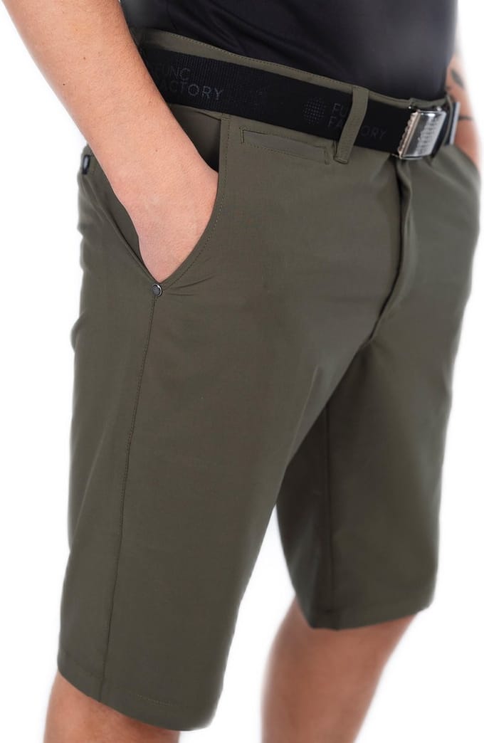 Func Factory mannen Korte Broek legergroen maat 34