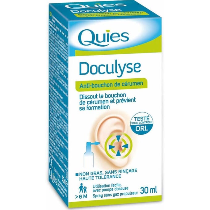 Quies Doculyse Spray Tegen Oorproppen 30ml