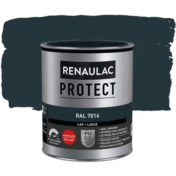 Renaulac Lak Protect Ral7016 Hoogglans 750ml
