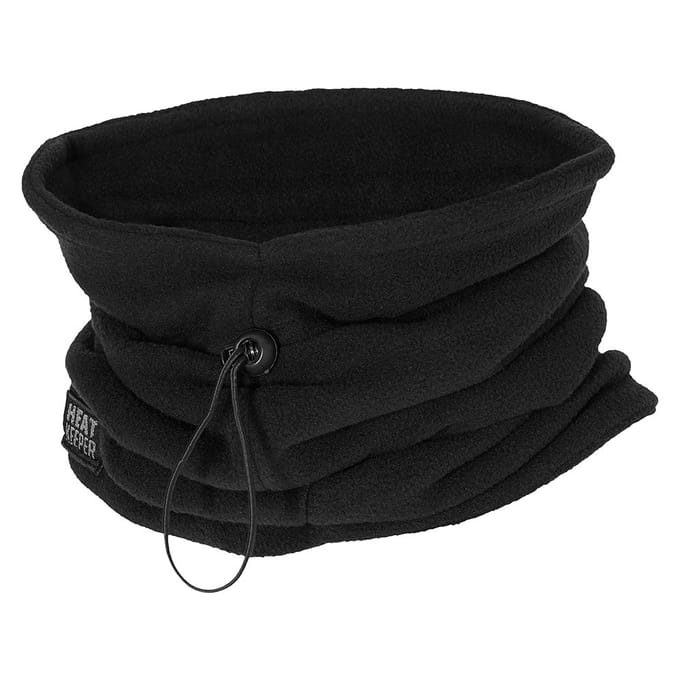 Thermo nekwarmer uniseks - Zwart - 2-Stuks - One Size