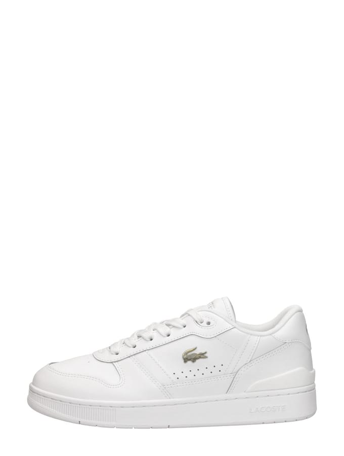 Lacoste T Clip SET - Dames Sneakers - Wit - Goud