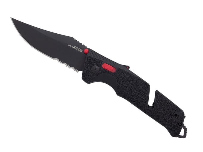 SOG Zakmes Trident AT Black - Red CE