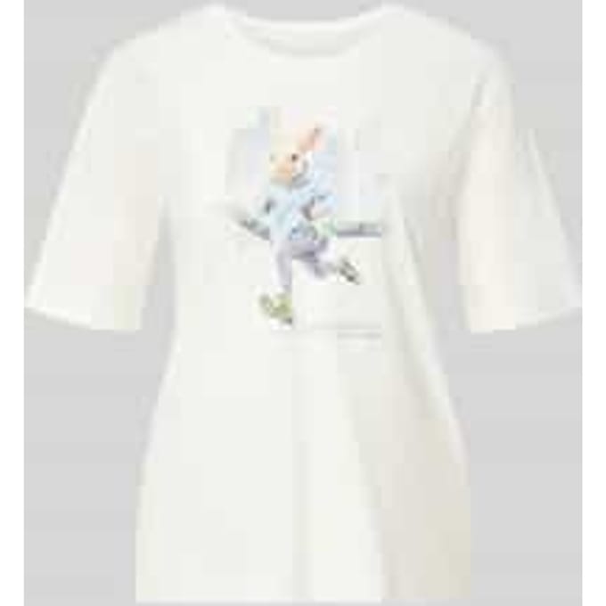 T-shirt met motiefprint