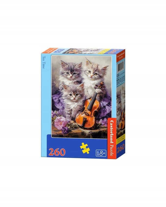 Castorland Muzikale Kittens Puzzel 260 Stukken