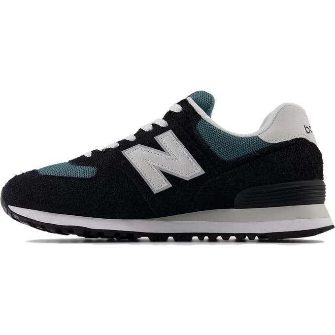 New Balance 574 Noir Matière Grise Baskets Unisexe U574MGH 38 gray