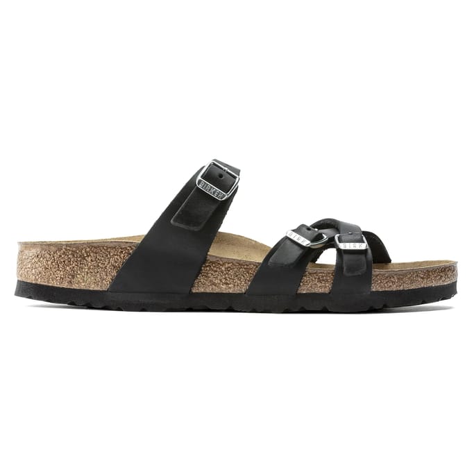 Sandalen Birkenstock Franca Natural Leather Oiled