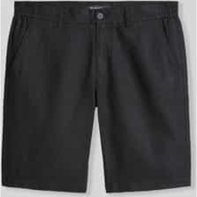 regular fit short van puur linnen model 'RESO JOGGER'