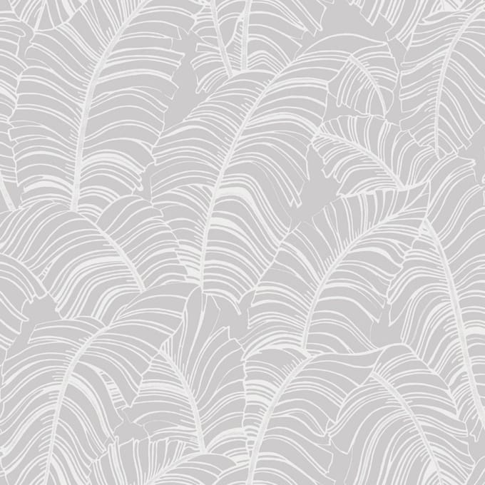 Bazaar - Bladeren - Behang - Jungle - Vliesbehang - Bananenblad - Goud - 0,53 x 10 M.