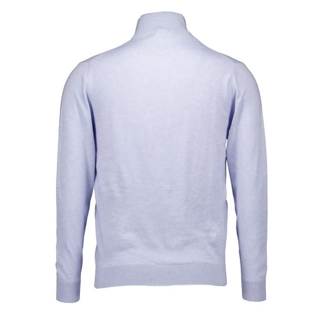 Gentiluomo Turtle Zip Ls Sweaters Lichtblauw K9098-272