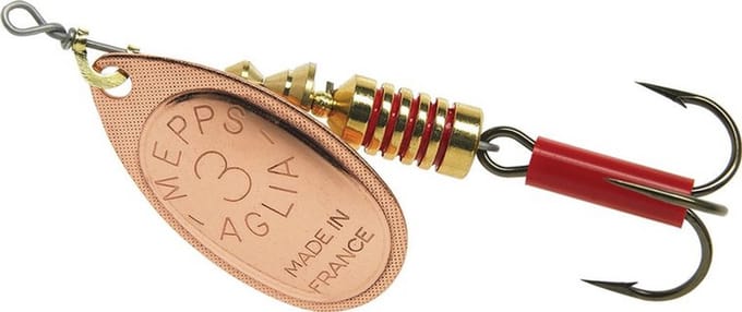 Mepps Aglia copper - #3 - 6,5 gram - Fishing-bait.nl