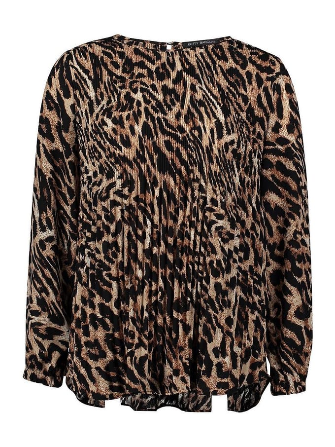 Lange blouse Van Betty Barclay zwart