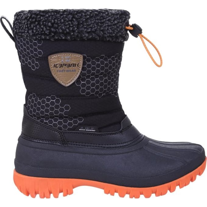 Icepeak Atka Kids Snowboots - Black - Maat 30