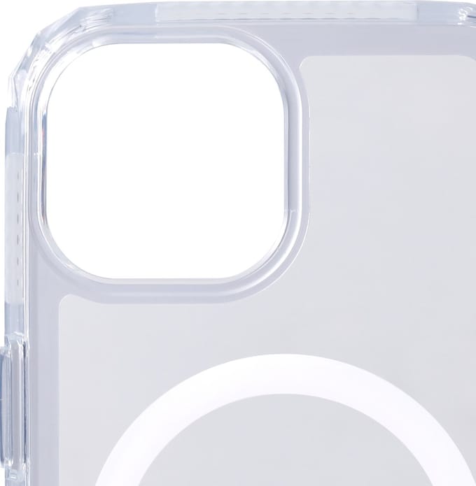 SoSkild iPhone 15 Defend heavy impact case met magnetische ring transparant