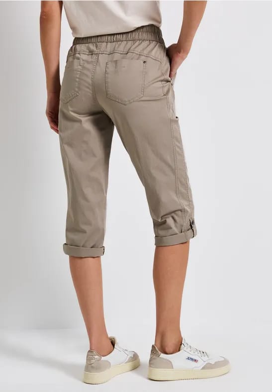 3/4 broek met omslag