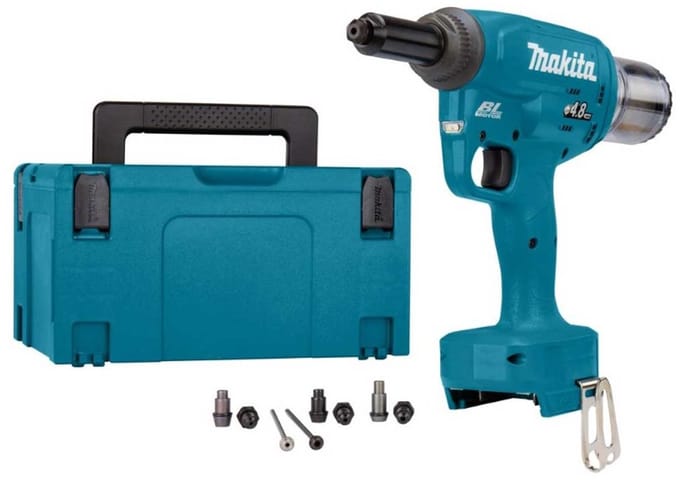 Makita DRV150ZJ Accu Blindklinknageltang 18V Basic Body in Mbox