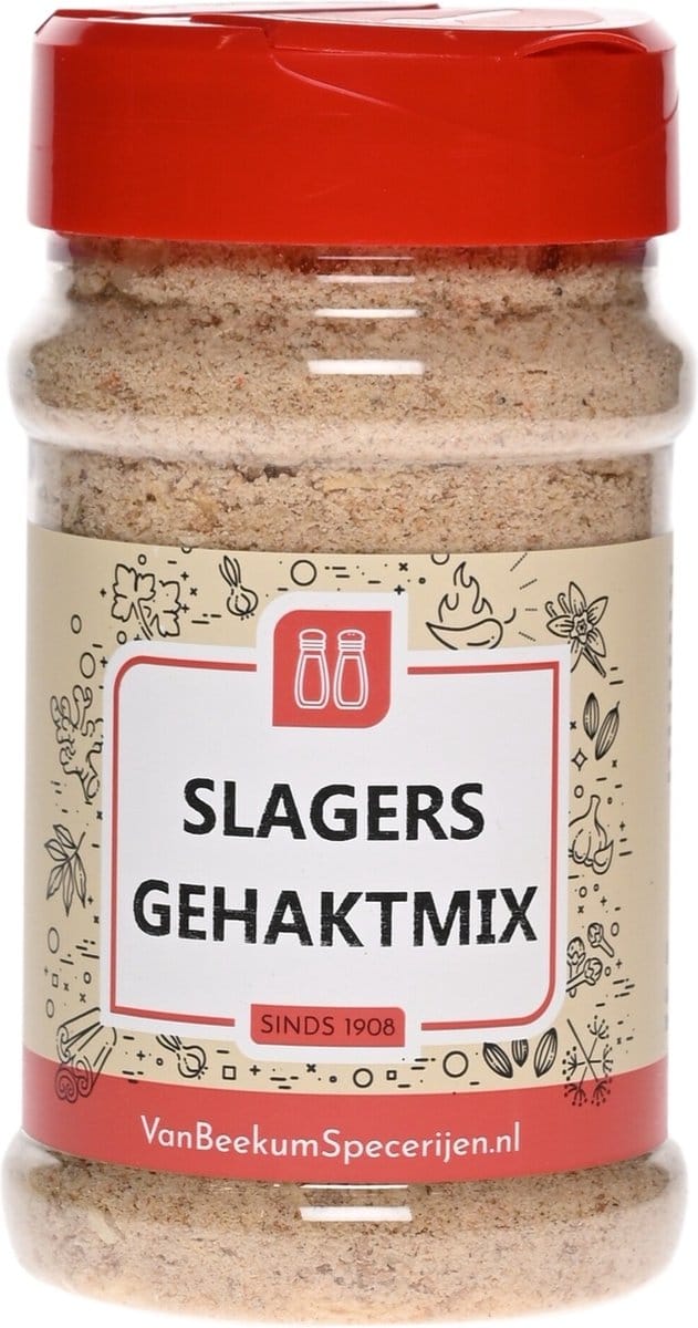 Van Beekum Specerijen - Slagers Gehaktmix - Strooibus 200 Gram