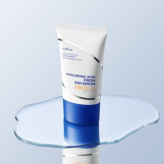 [ISNTREE] Hyaluronic Acid Fresh Sun Serum SPF 50+ PA++++ 50ml white