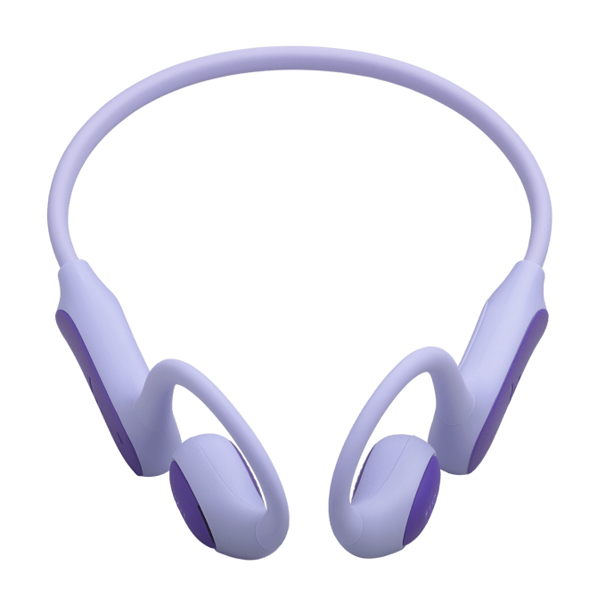 JBL Junior Free - Kinderkoptelefoon Draadloos - Bluetooth - Kindveilig Volume - Open ear - 20 uur - Paars