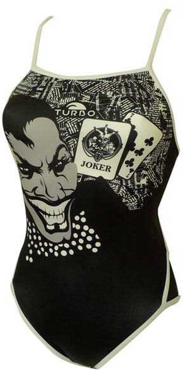Turbo New Jocker Zwemkleding Zwart,Grijs L Vrouw