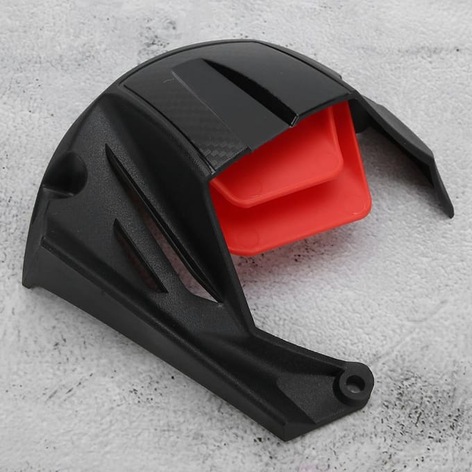 Gemodificeerde Motorfiets Ventilator Beschermkap Decoratie Accessoire Geschikt voor Yamaha BWS R gray
