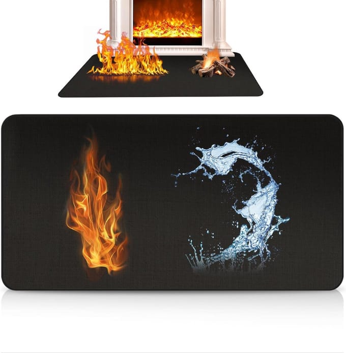 ApexArte® Vuurvaste Mat - Hittebestendige Haardmat - Open Haard