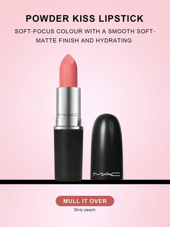 MAC Lustreglass Sheer Shine Lipstick - PDA (Baksteenrood) 0.1 OZ./3g MARRAKESH-MERE