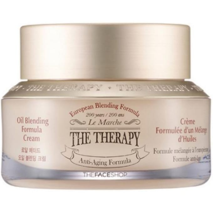 THE FACE SHOP Crème mélangeante à l'huile Royal Made The Therapy 50 ml white