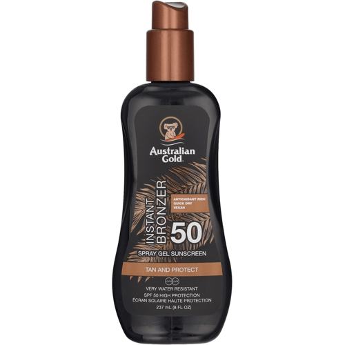 Zonnebrandcrème Spf50 Spray Gel Met Directe Bronzende 237 ml