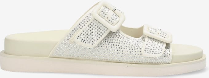Mexx Noraia Slippers - Dames - Wit - Maat 38