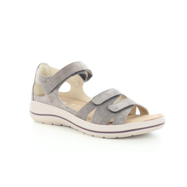 Hartjes Pop Sandale Sandalen Plat - Taupe - Maat 37