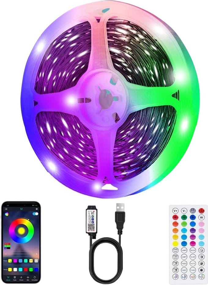 NBAP® LED Strip 6 Meter - LED Verlichting Strips - LED Light-RGB