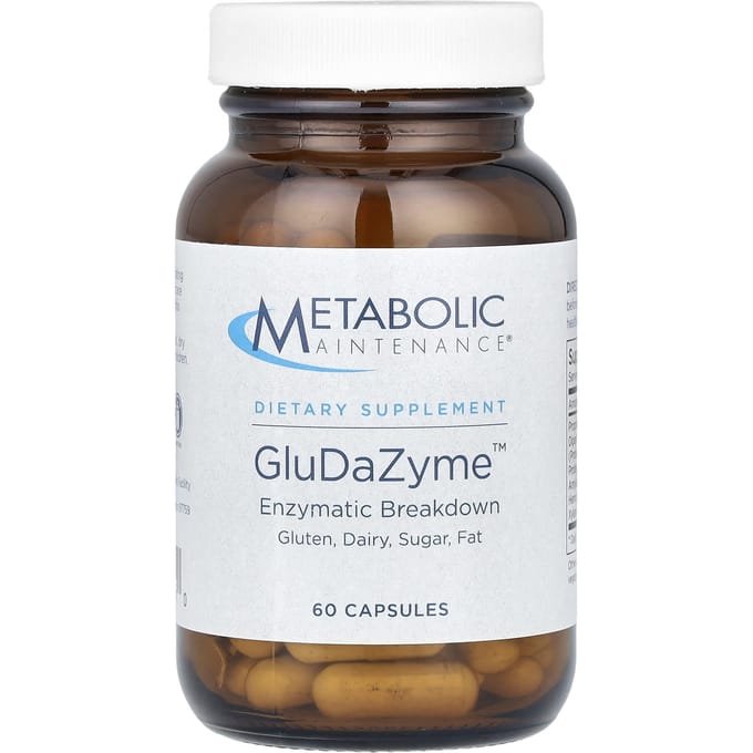 Metabolic Maintenance, GluDaZyme, 60 capsules