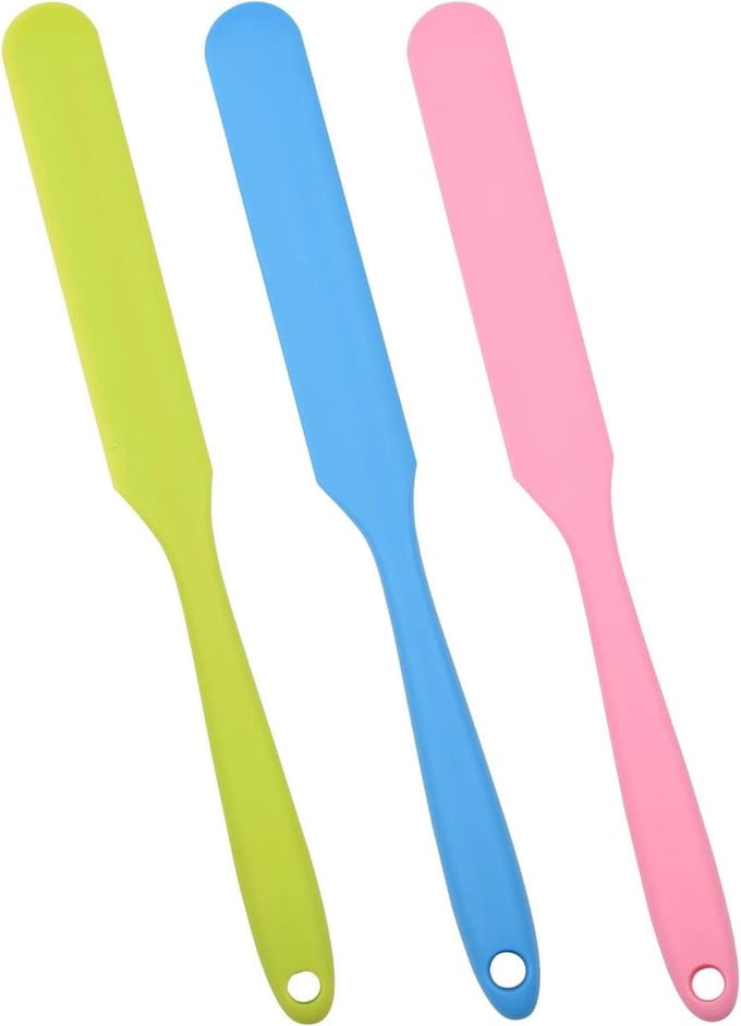 Wax Spatels - Ontharingssticks - Thuis Harsen - Anti-aanbak Siliconen - 3 Stuks - Gemengde Kleuren