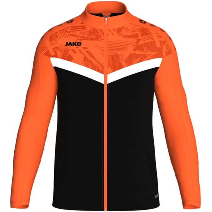 Jako Iconic Polyestervest Kinderen - Zwart / Fluo Oranje | Maat: 116