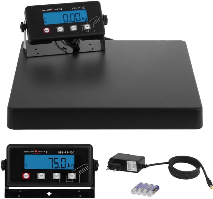 Pakketweegschaal - 75 kg / 10 g - Steinberg Systems