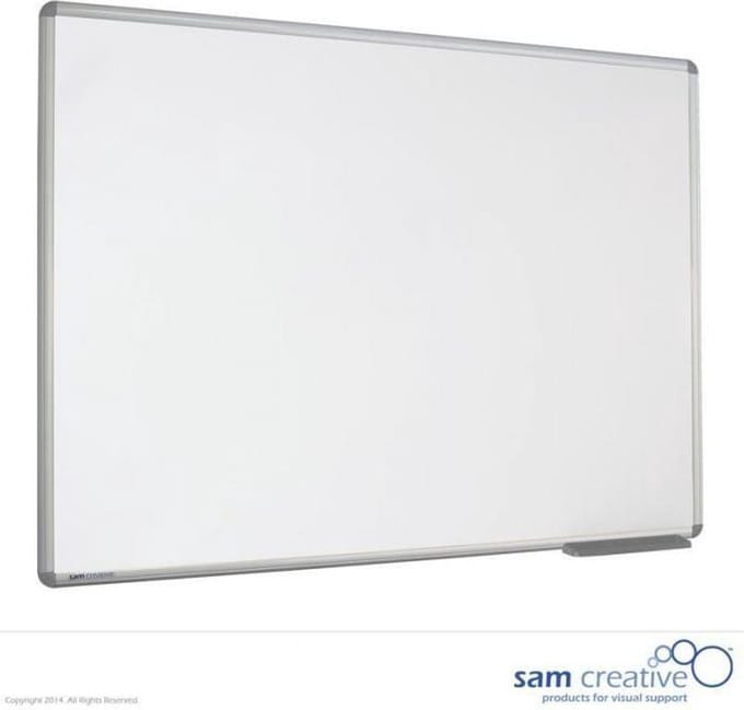 Whiteboard Pro Series Emaille 30x45 cm | Magnetisch Geëmailleerd Whiteboard | Professioneel Whiteboard | Sam Creative whiteboard