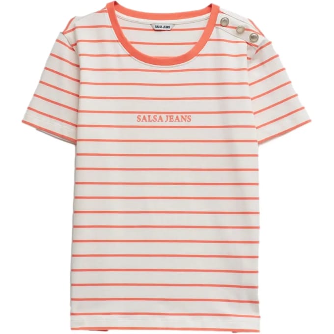 Gestreept dames-T-shirt Salsa Jeans