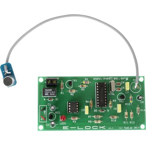 Whadda Soldeerkit, DIY, Madlab Electronic Kit, E-Lock, digitale beveiliging, leerzaam en leuk
