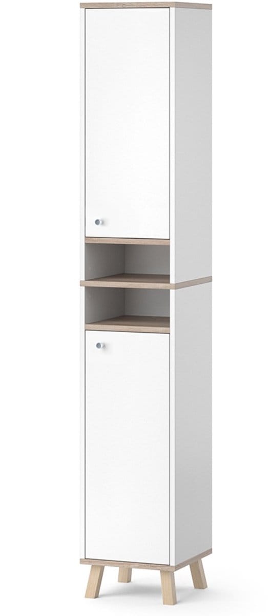Vicco Senyo Badkamerkast – 30 x 174 cm Wit