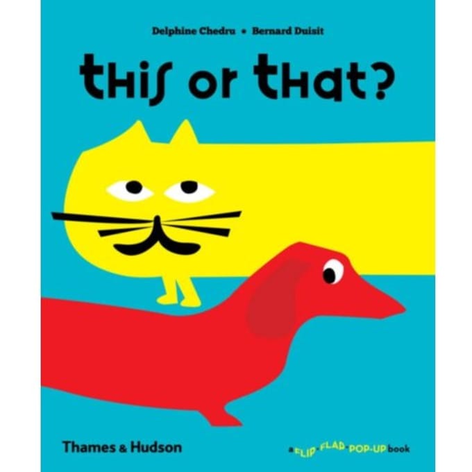 This Or That? - A Flip Flap Pop Up Book - Delphine Chedru