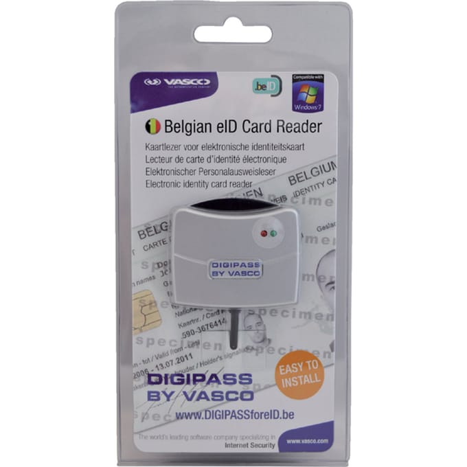 ONESPAN (VASCO) - OneSpan Vasco Digipass 905 E-ID Belgium zonder voet - Identiteitskaartlezer
