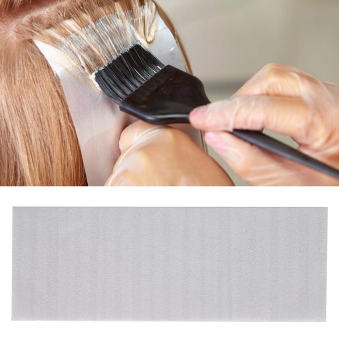 Professioneel Haarverfpapier Herbruikbaar Haarkleuring Highlights Isolatiepapier Lang Type white