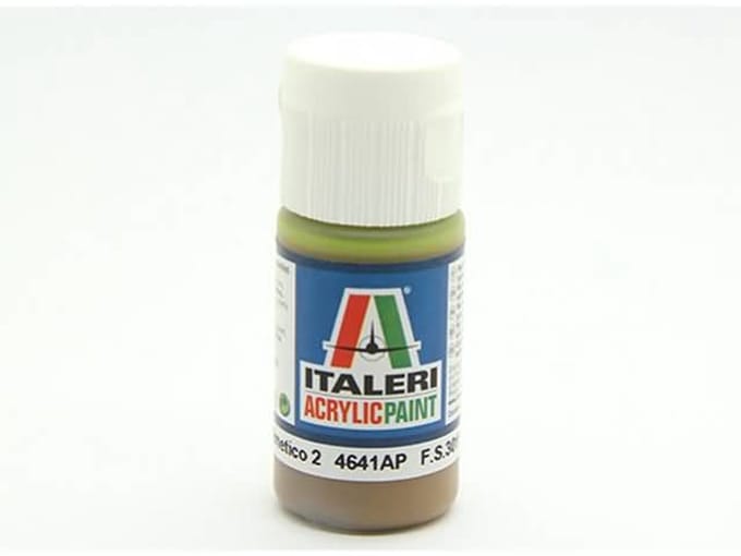 Italeri 4641ap - Flat Marrone Mimetico 2 - Modelbouwverf Acryl
